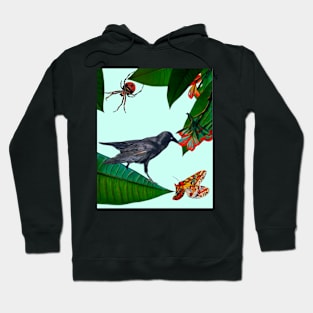 Bird and bugs Hoodie